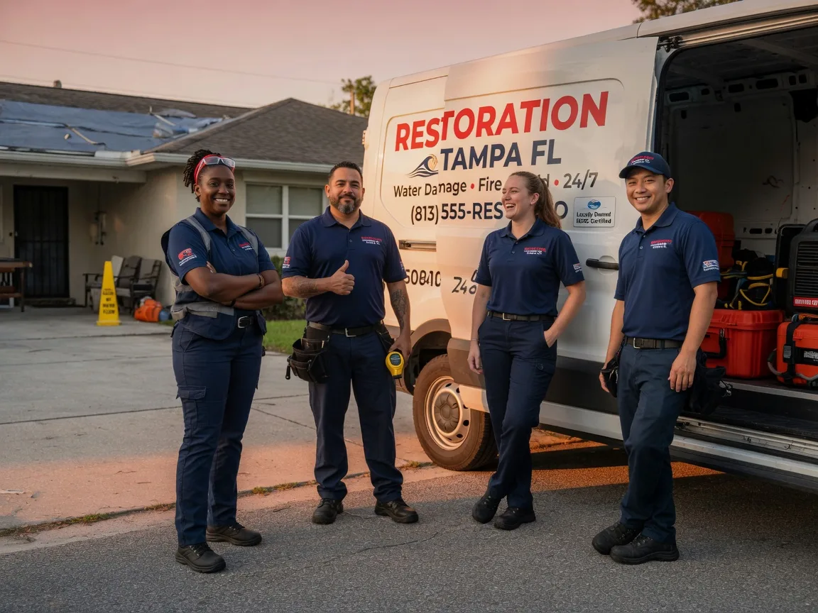 Water Damage Restoration company in Vinton, IA